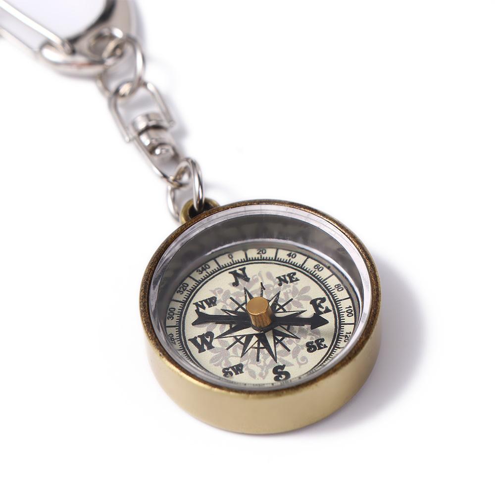 Compass Keychain Mini - Quality Pendant Travel Gift Navigation Tools