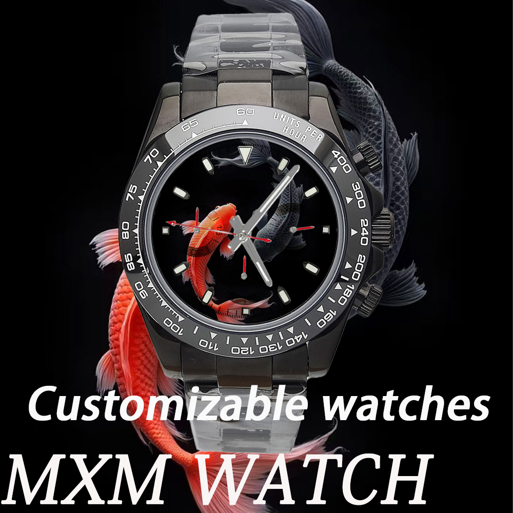 Watch Winder Compact - Customized Creative VK63 Watch 39.3mm Men's