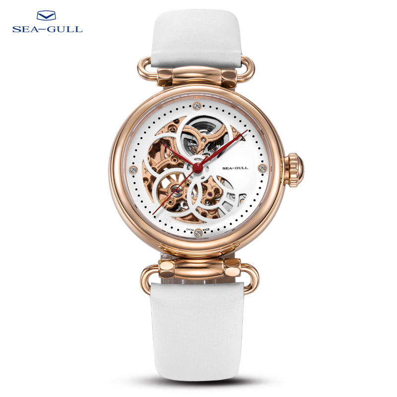 Watch Winder Compact - Seagull Openwork Dial Mechanical Ladies Watch
