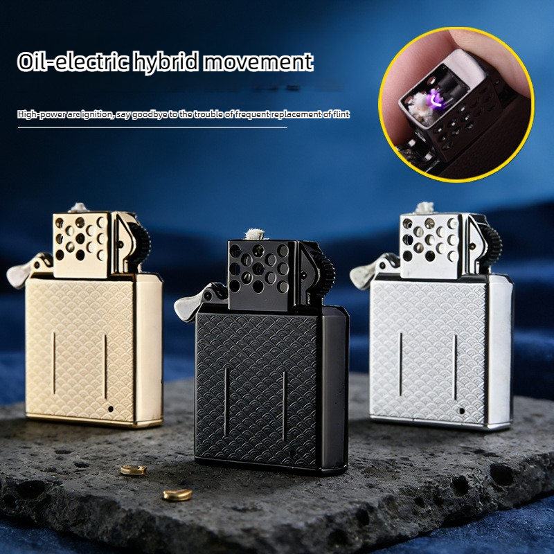 Lighter Insert Zippo - New Hybrid Electric-arc Ignition Fuel Lighter