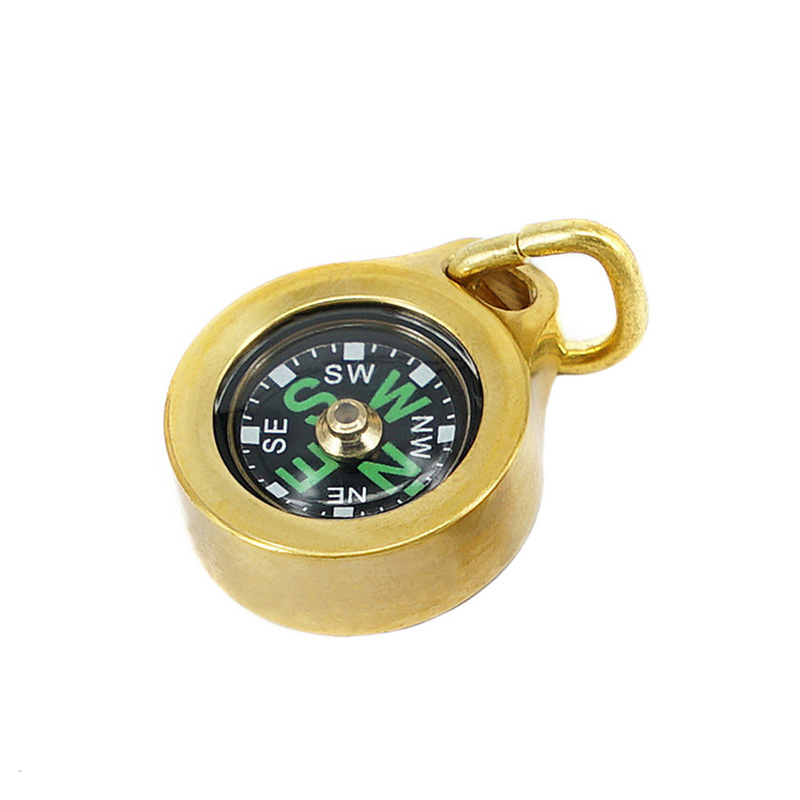Titanium Alloy/Copper Luminous - огляд і ціна Compass Keychain Mini