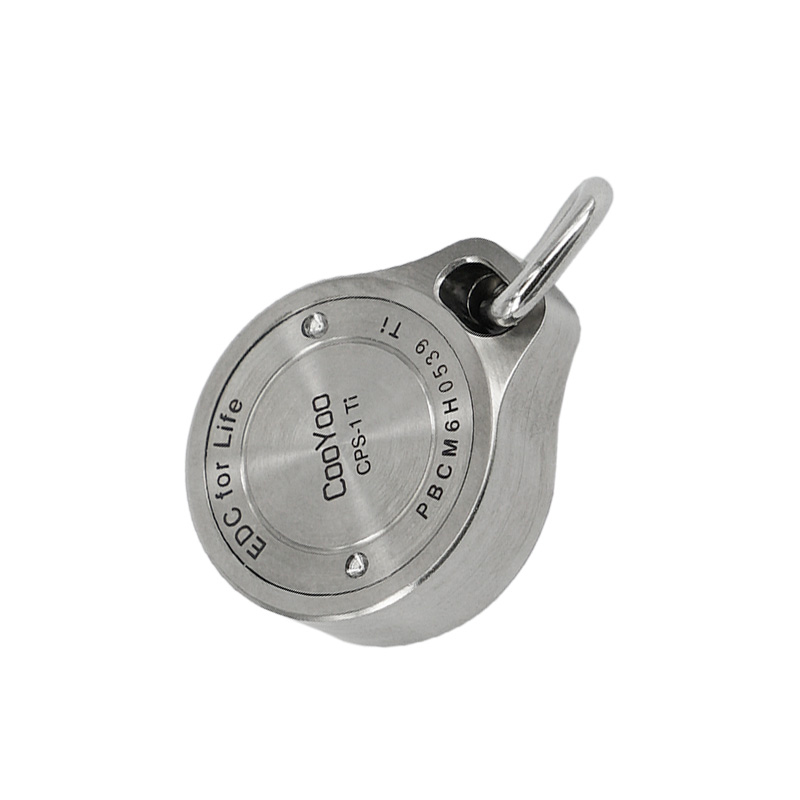 Titanium Alloy/Copper Luminous - огляд і ціна Compass Keychain Mini