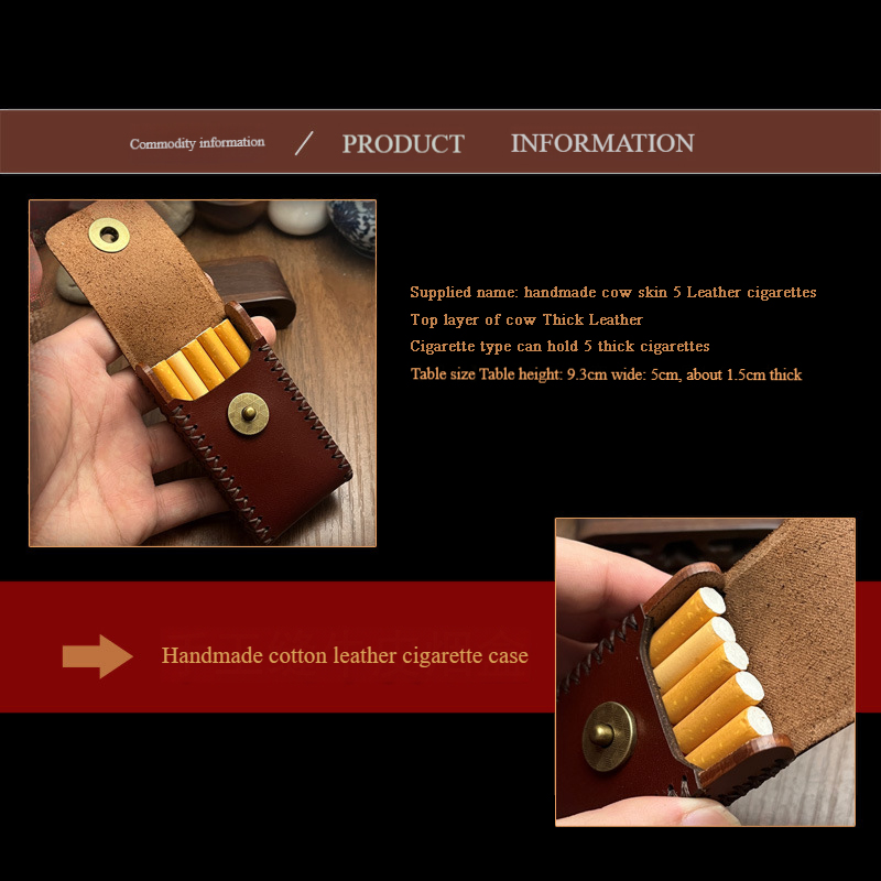 New Leather Smoking Cigarettes - огляд і ціна Lighter Insert Zippo