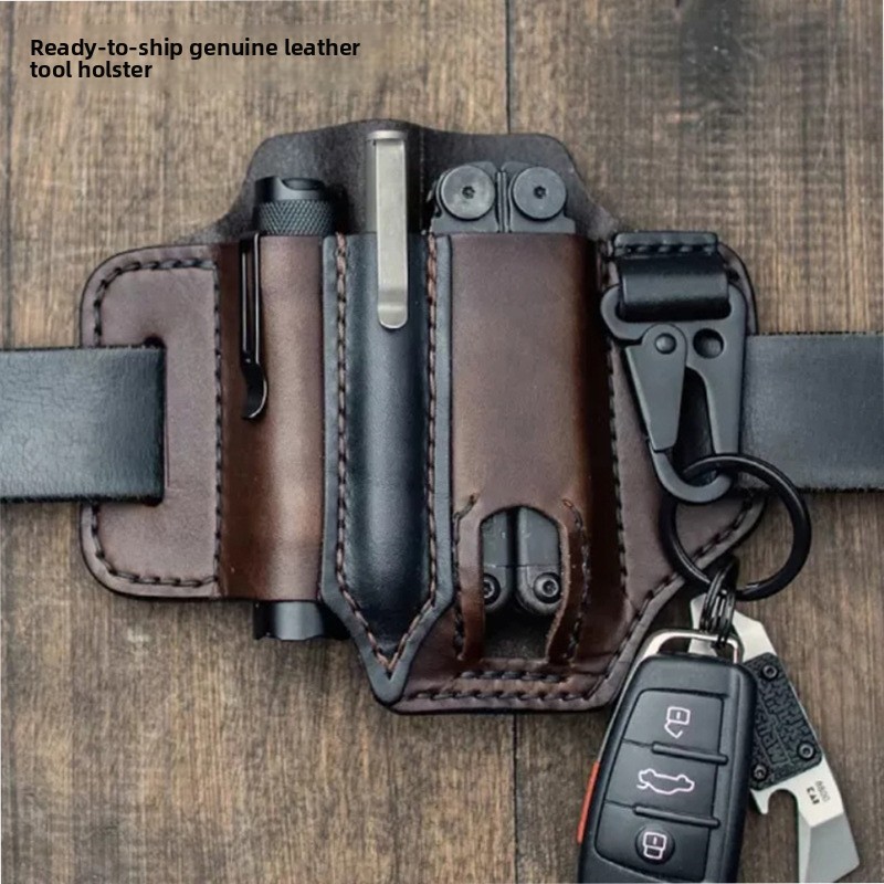 Leather EDC Tool Pouch Outdoor - огляд і ціна Edc Carry Items