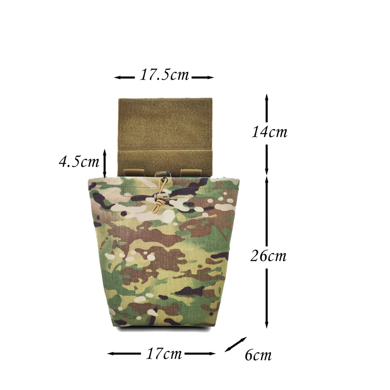 Tactical Foldable Pouch Airsof - огляд і ціна Edc Carry Items