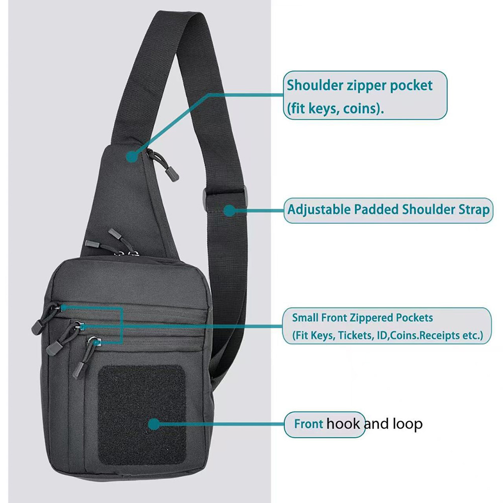 Bag for Men & Women - EDC Shou - огляд і ціна Edc Concealed Carry Bag