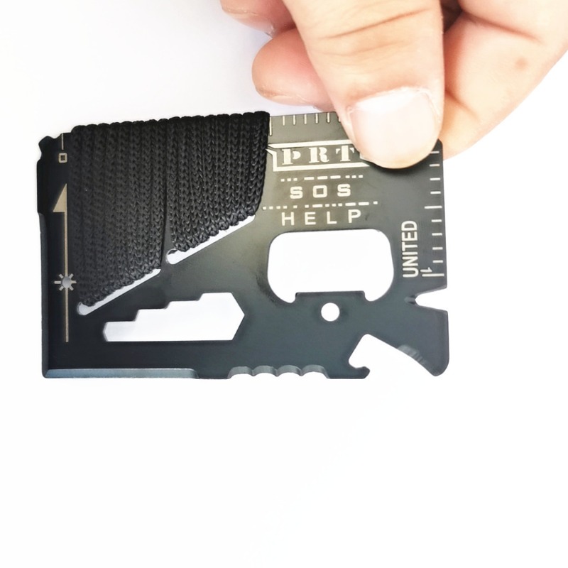 Stainless Steel Wallet Surviva - огляд і ціна Multitool Credit Card