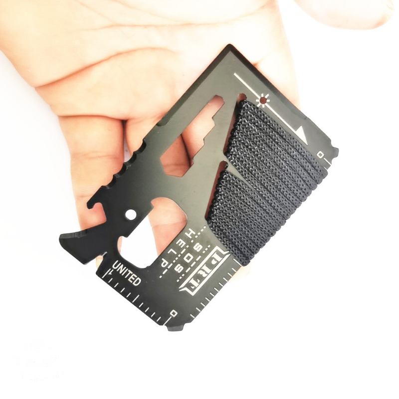 Stainless Steel Wallet Surviva - огляд і ціна Multitool Credit Card