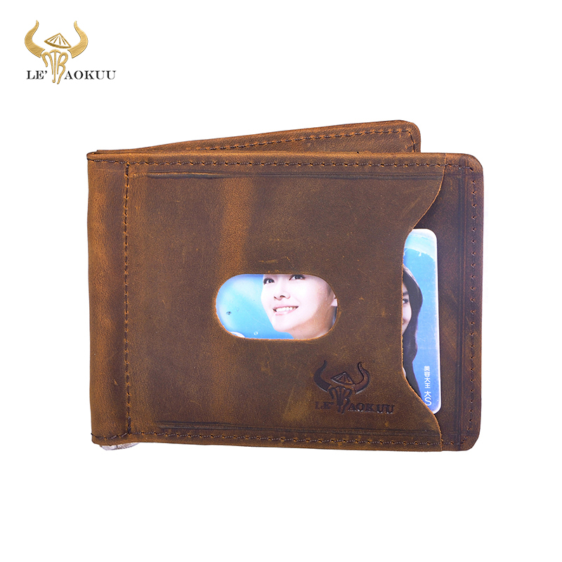 Quality Leather Men Magnetic M - огляд і ціна Money Clip Magnetic