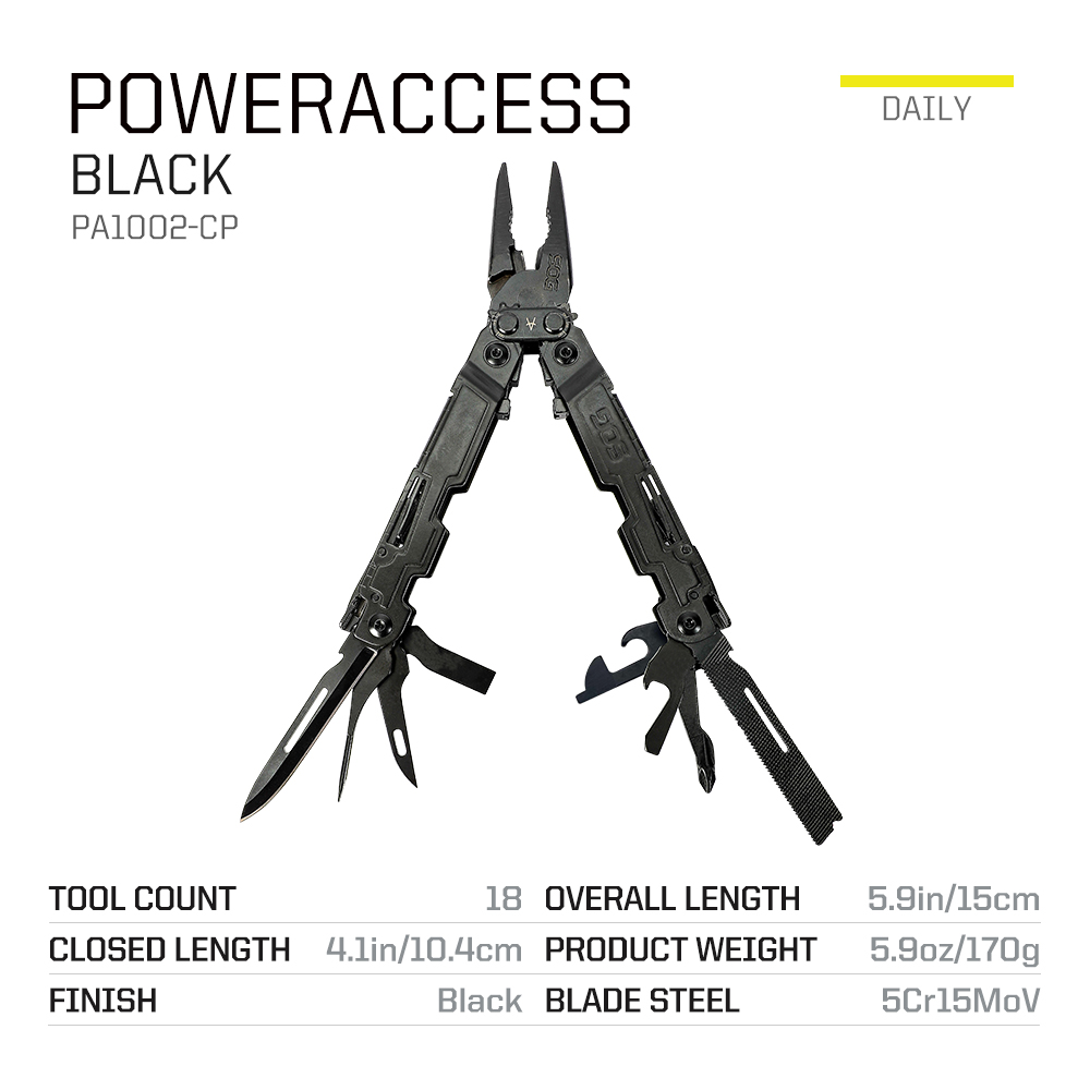 SOG PowerAccess 18 in 1 Pocket - огляд і ціна Edc Everyday Carry Gear