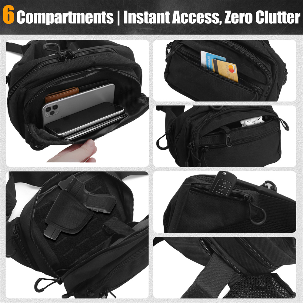 Tactical Pistol Gun Bag Concea - огляд і ціна Edc Concealed Carry Bag