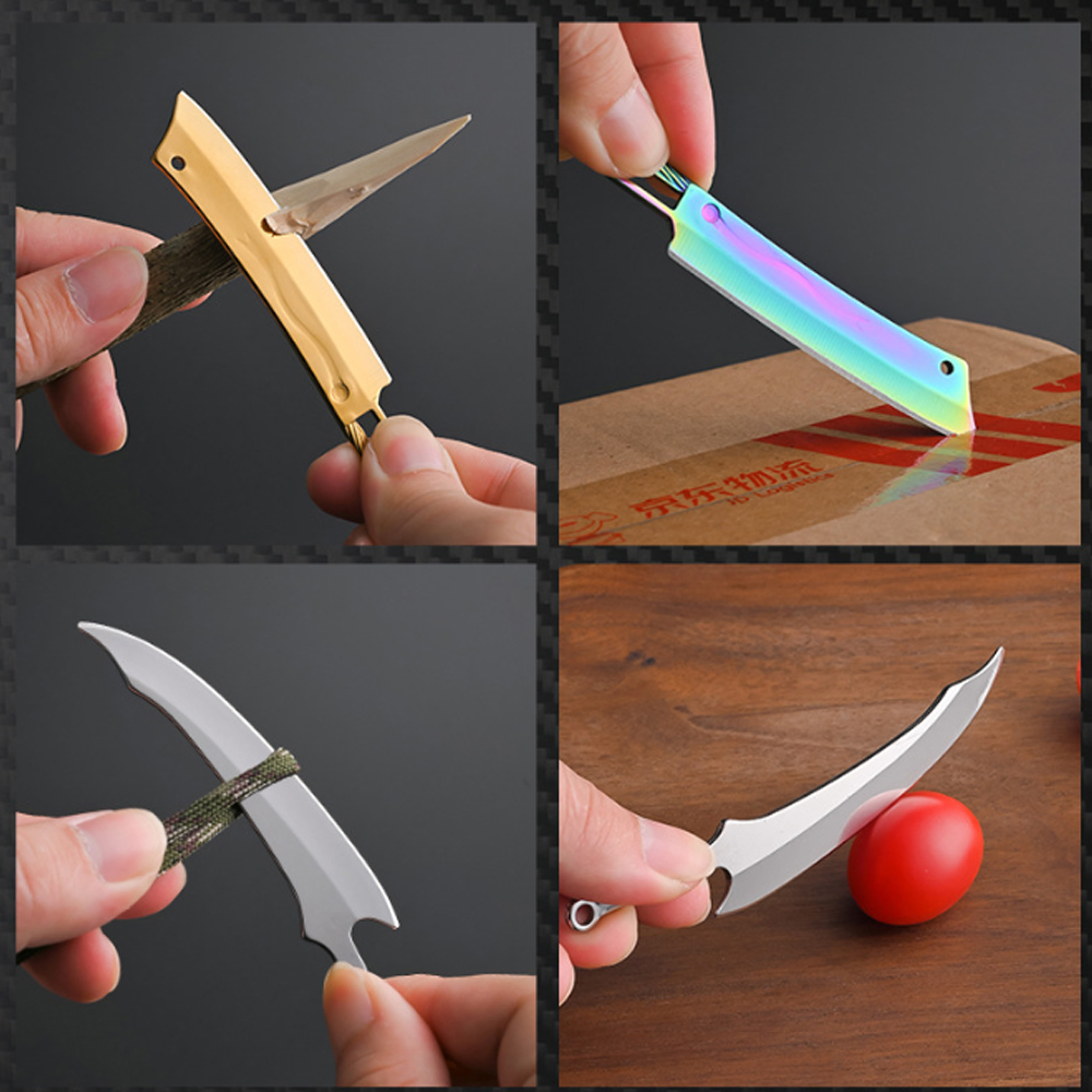 Titanium Mini Knife - Portable - огляд і ціна Edc Carry Pocket Knife