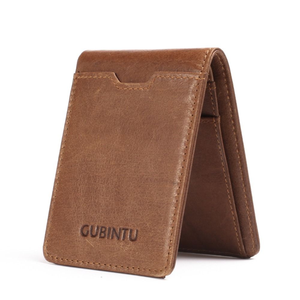 Genuine Leather Mens Wallets S - огляд і ціна Money Clip Magnetic