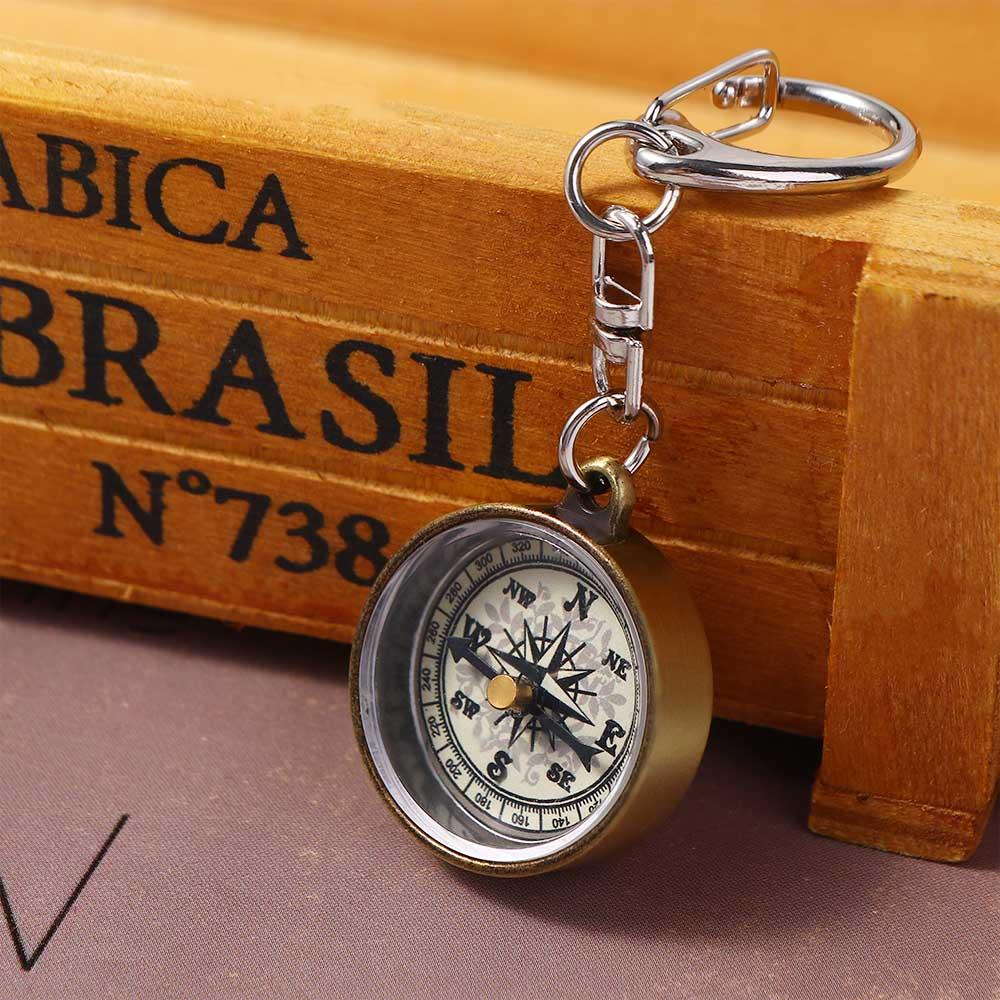 Portable Zinc Alloy Vintage Ke - огляд і ціна Compass Keychain Mini