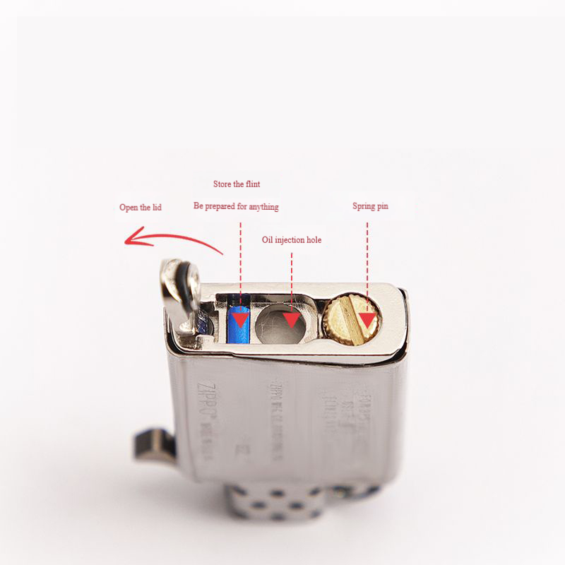 Metal Slim Lighters Insert Sea - огляд і ціна Lighter Insert Zippo