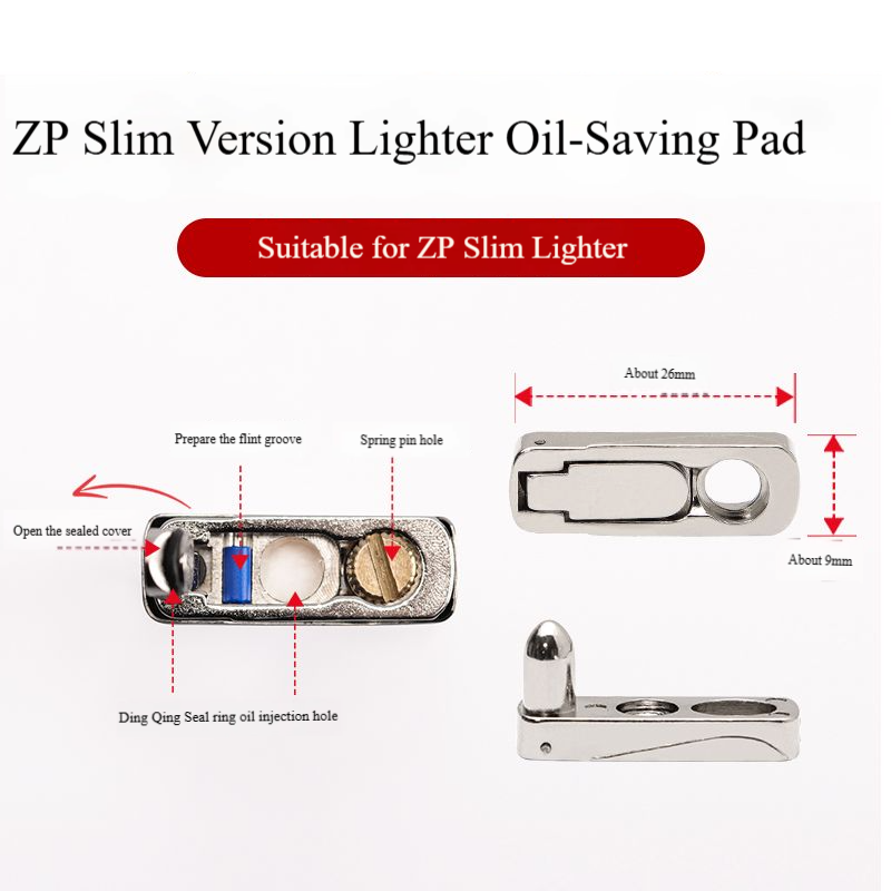 Metal Slim Lighters Insert Sea - огляд і ціна Lighter Insert Zippo